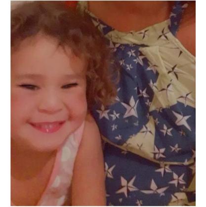 Ágata Tauane da Silva Soares, de 3 anos, foi morta a tiros