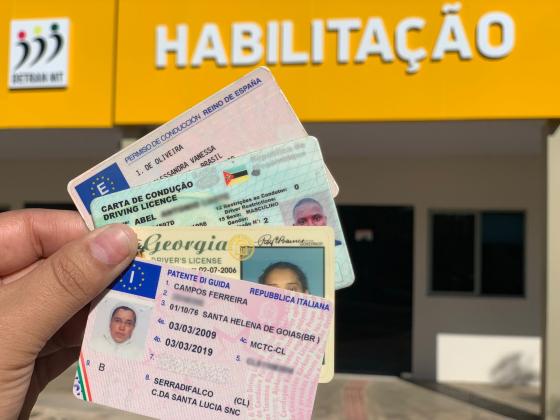 Registro estrangeiro, CNH