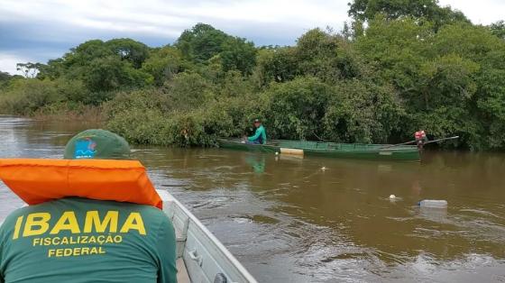 Ibama, fiscalização, multas e rio