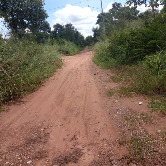 Ruas do bairro Nova Esperança em Santo Antônio de Leverger 