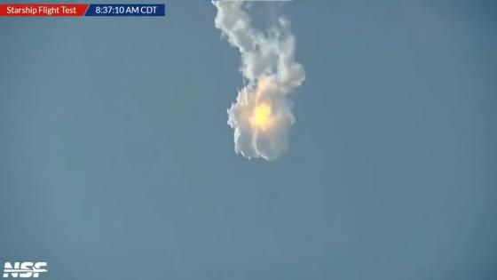 Foguete de Elon explode após decolagem