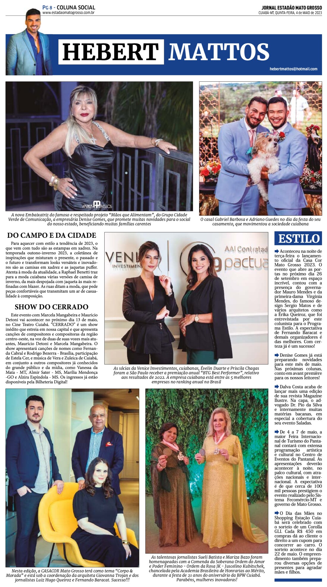 Coluna Social: 04/05/2023