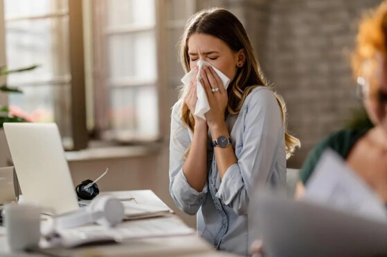 Gripe, sinusite e espirro