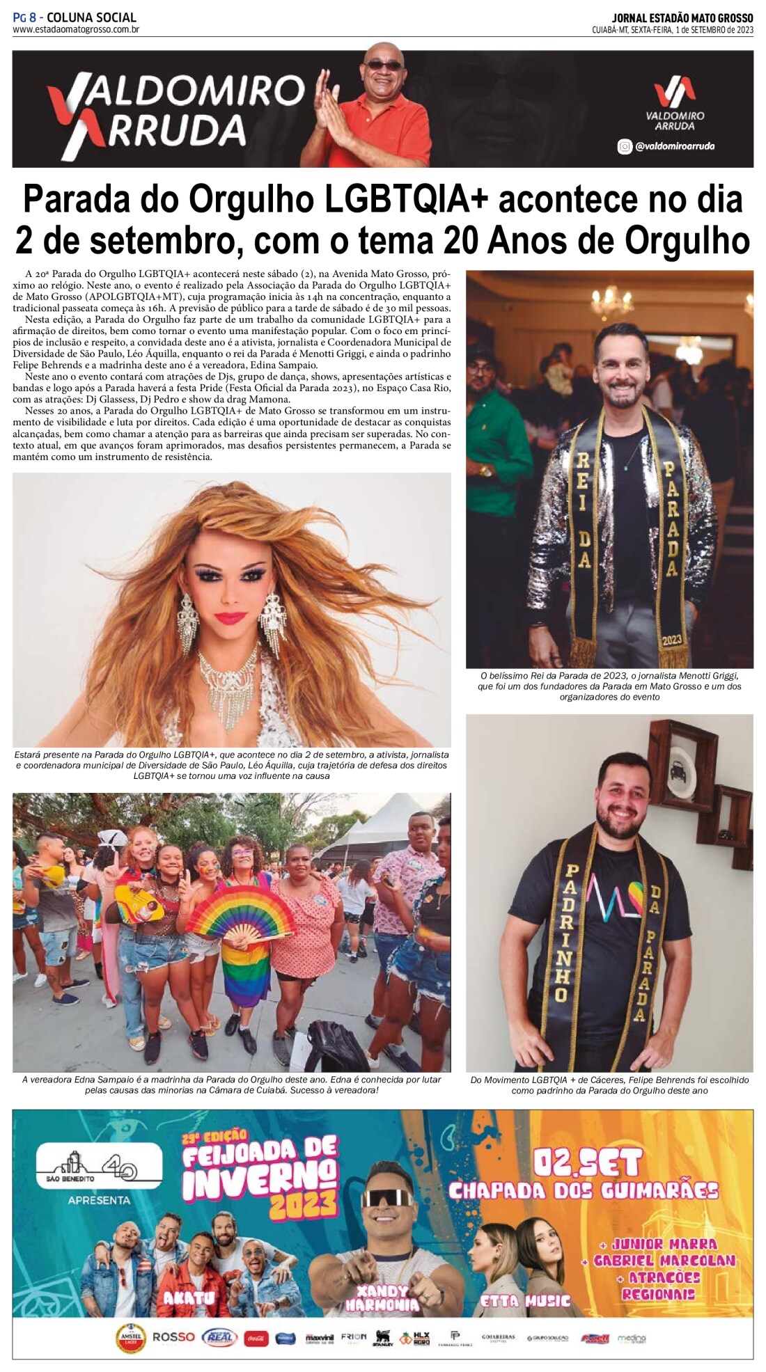 Coluna Social: 01-09-2023