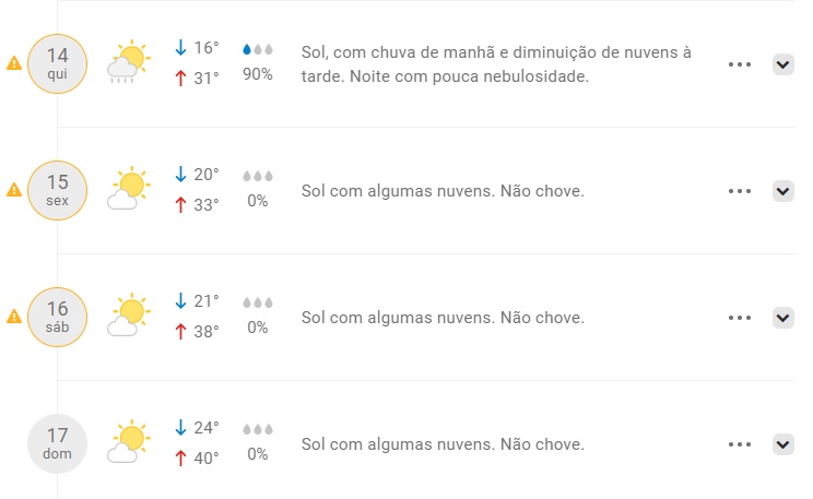 friaca em setembro