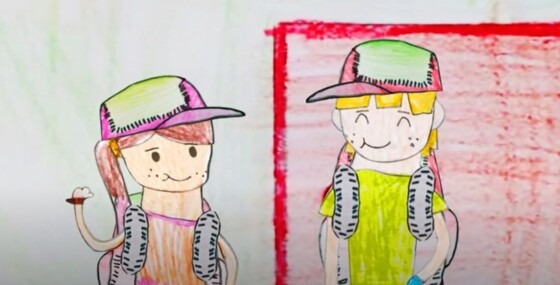 Estudantes de MT e MS criam série de desenhos 