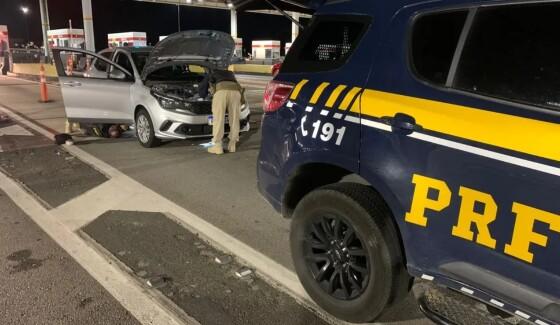 Pastor preso com carro roubado