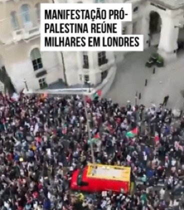 MANIFESTAÇÃO PRÓ-PALESTINA