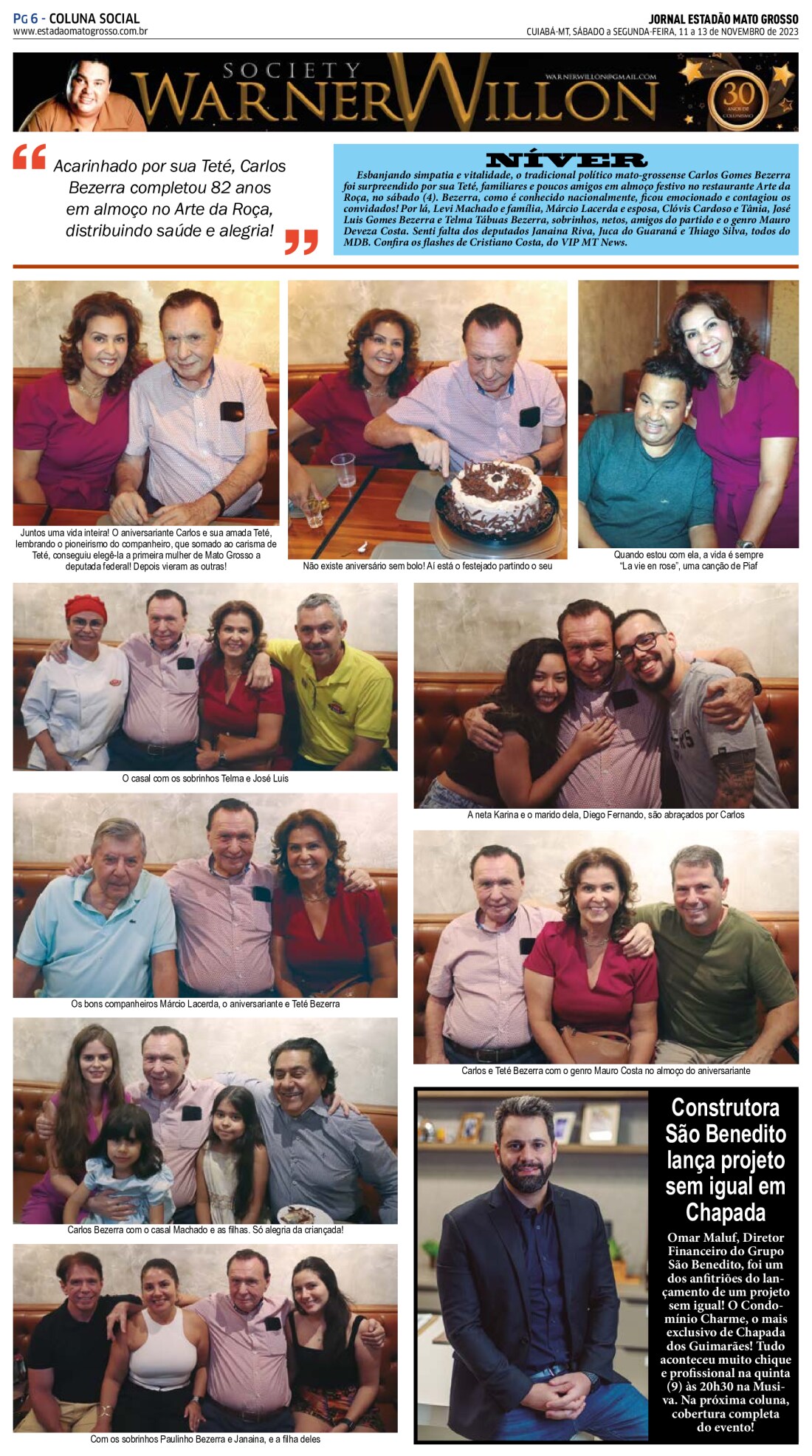 Coluna Social: 11-11-2023