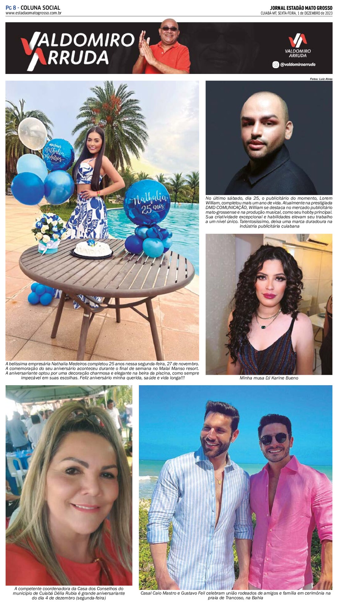 Coluna Social: 01-12-2023