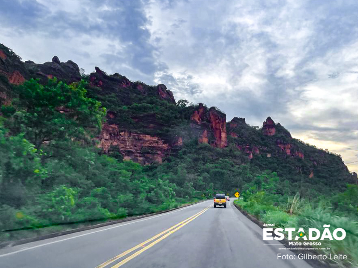 Estrada de Chapada volta a ser interditada devido à chuva intensa