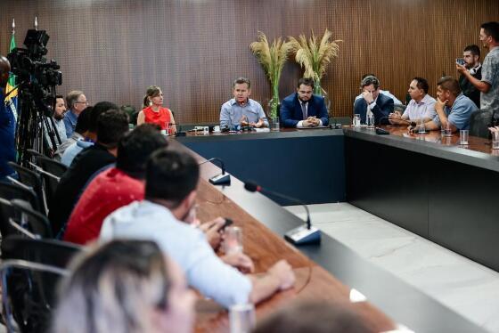 REUNIÃO MAURO MENDES GABINETE