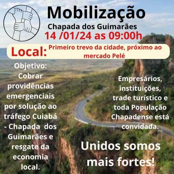 mobilização chapada