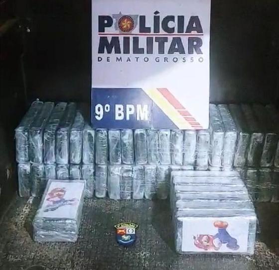 Drogas encontradas em chacara 