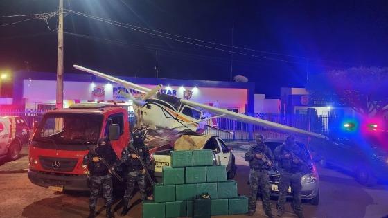 avião trafico de drogas