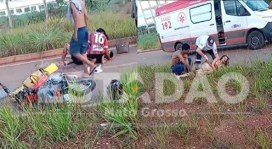 motocicleta em vg 