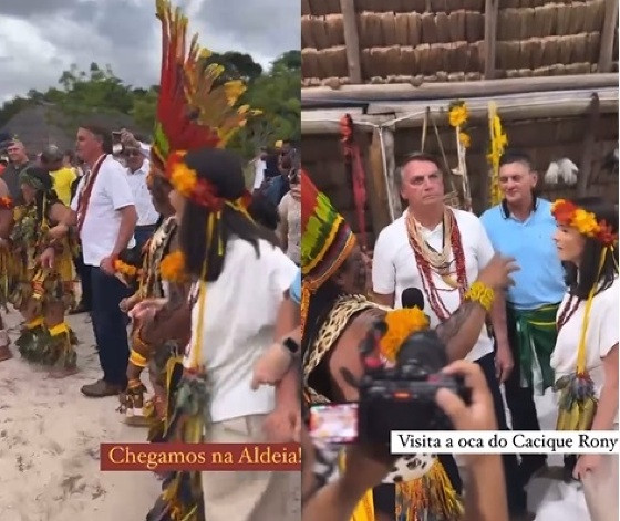 Bolsonaro Aldeia