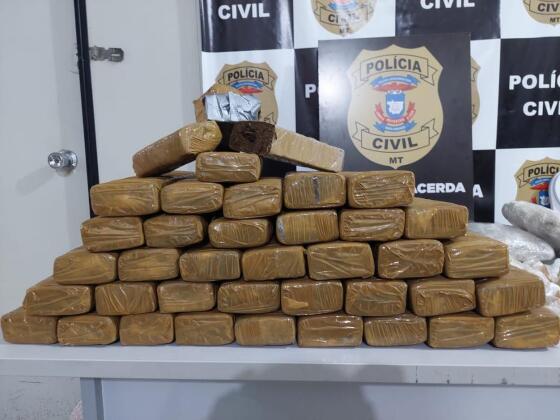  Polícia apreende carregamento de drogas que seria distribuído em Pontes e Lacerda