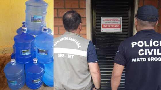  Polícia Civil investiga fábrica por venda de água mineral contaminada