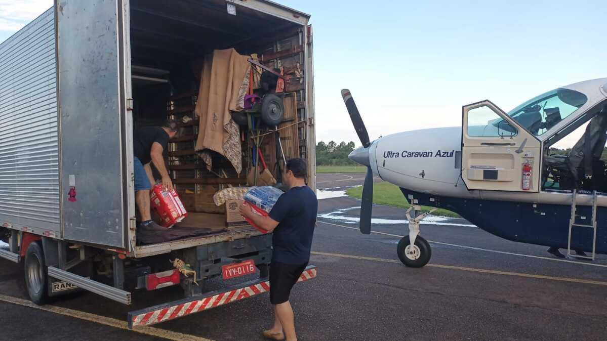 Azul Recebe Doações Para O Rio Grande Do Sul Em 160 Aeroportos E Nas