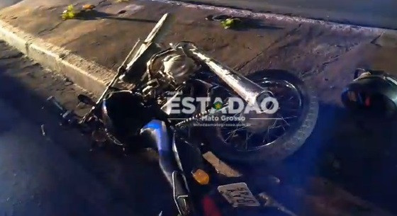 Motociclista morre na Miguel Sutil