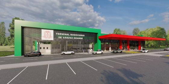 construção do Terminal Rodoviário e infraestrutura do Parque Tecnológico