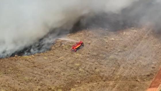 bombeiros incêndio parecis