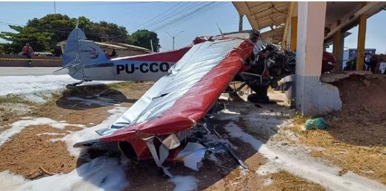 Avião cai em teresina 