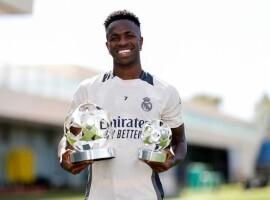 Vinicius Junior é eleito o melhor jogador do mundo