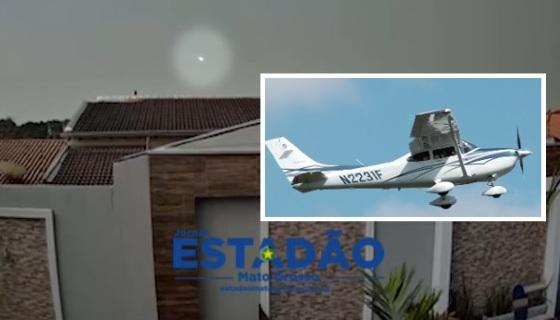 Vídeo avião caindo 