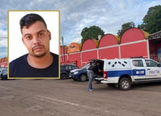 Homem que matou comerciante em shopping popular de Rondonópolis - Edresson Fábio Vieira Souza