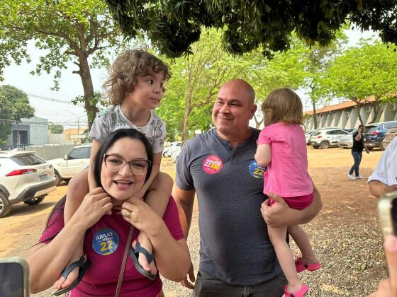 Abílio votando 