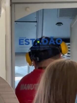 Pane em avião