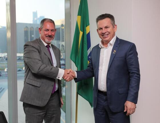 mauro mendes com embaixador
