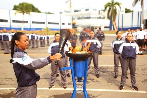 Abertura Olimpíadas Instituição