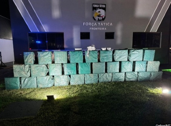 Apreensão de 1 ton de cocaína