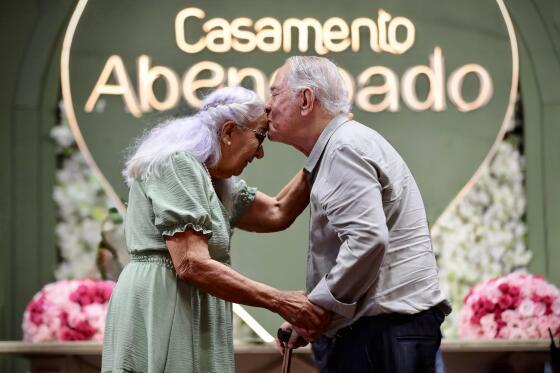 casamento abençoado idosos