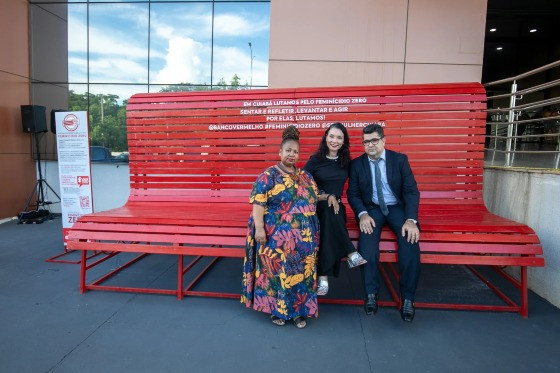 Banco Vermelho no Fórum de Cuiabá