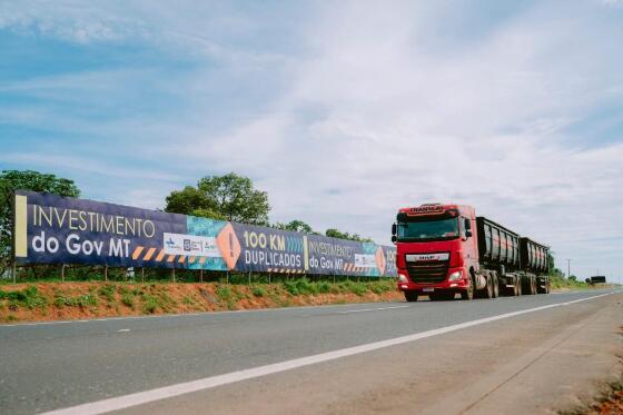 Governo entrega 100km da BR163