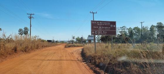 Estrada do Garimpo em Chapada dos Guimarães