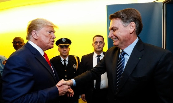 Trum e Bolsonaro 