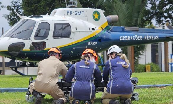 Homem sobrevive após cair dentro de silo de soja em cidade do interior de MT