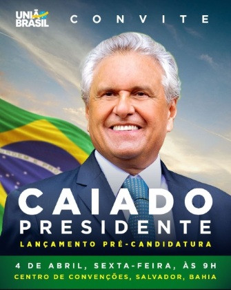 Caiado pré-candidatura 