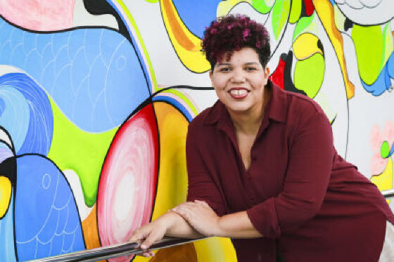 Patty Wolff é multiartista e cresceu na periferia de Cuiabá