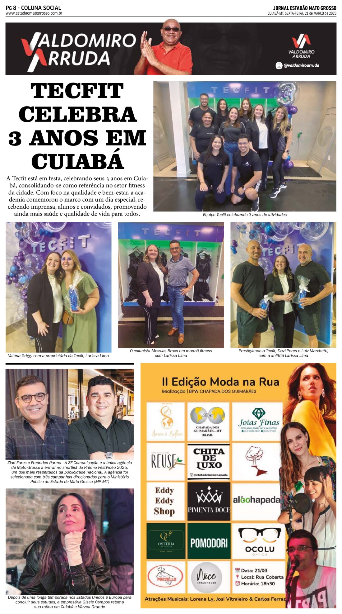 Coluna Social: 21-03-2025