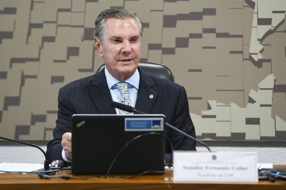 Ex-presidente Fernando Collor de Mello, hoje detido em Alagoas