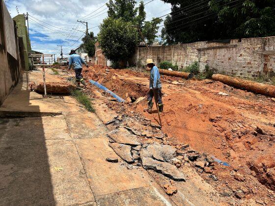 obras do DAE