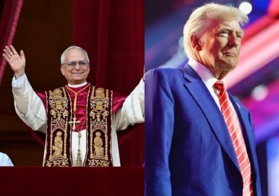 papa e trump