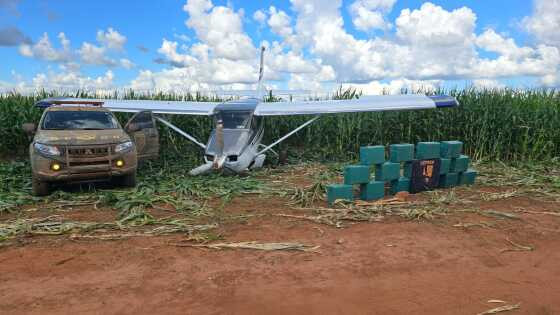 avião com droga