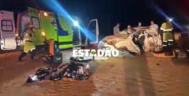 Grave acidente na BR-163 termina com dois mortos em MT